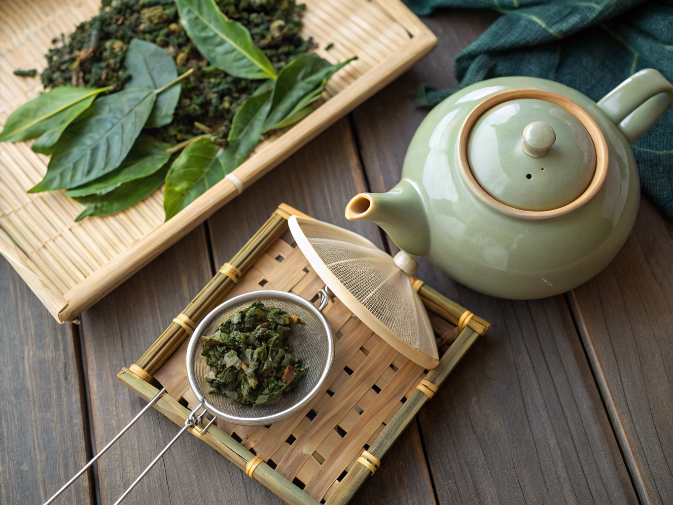Ingredients required for Oolong Tea