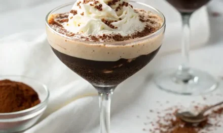 Espresso Martini Dessert: The Elegant After-Dinner Indulgence