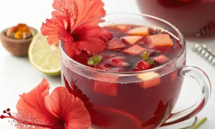 Hibiscus Tea Punch: A Tart, Refreshing Antioxidant Booster