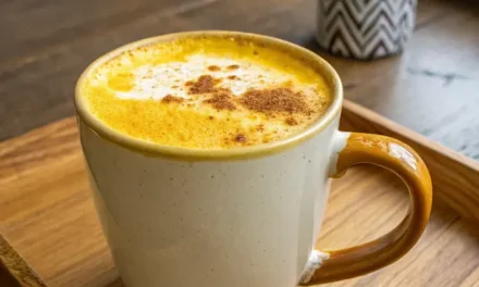 Chamomile Turmeric Latte: Calm Meets Warmth in a Mug