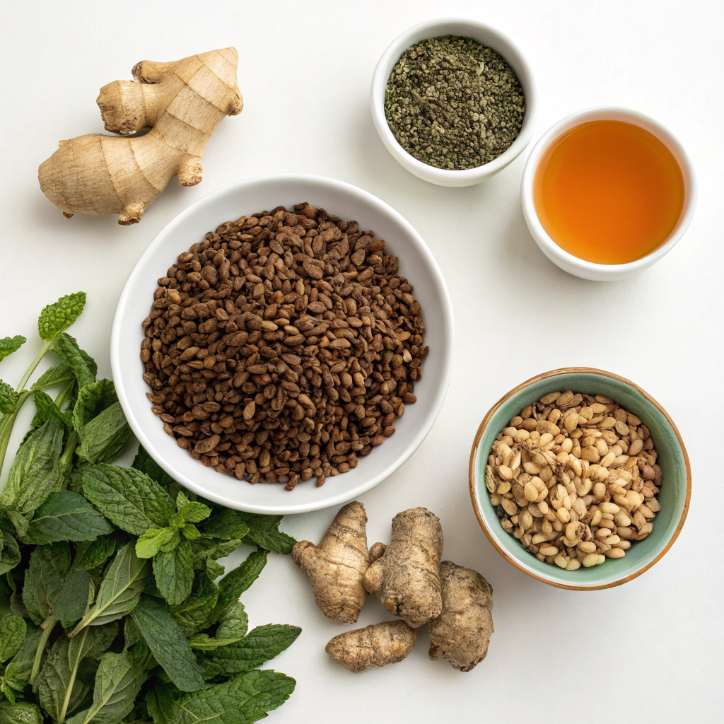 Ingredients for Korean Barley Tea