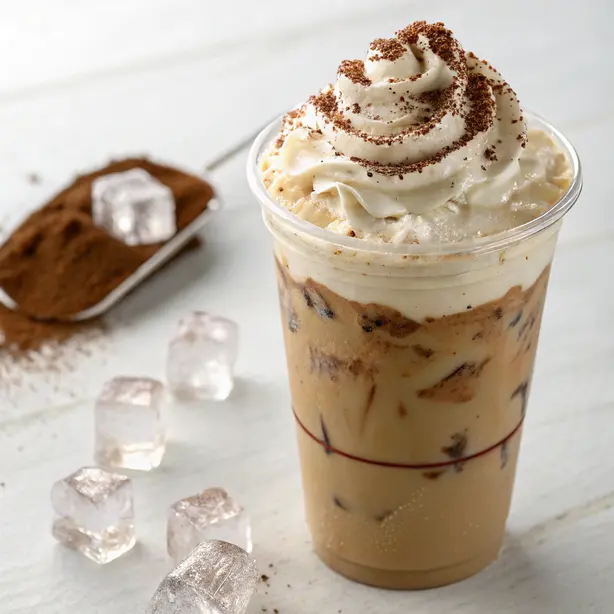 Tiramisu Iced Coffee: Dessert in a Glass