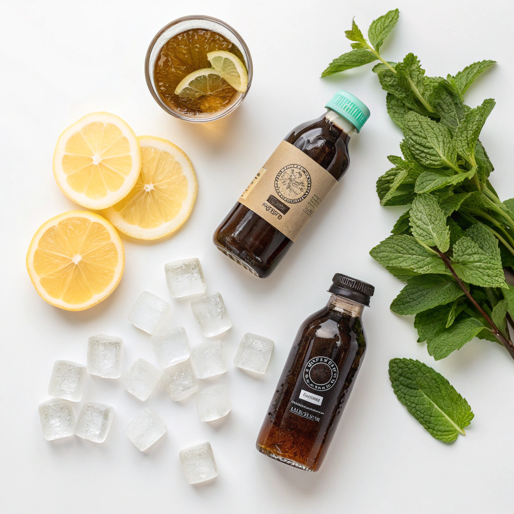 Visual guide to creating a Cold Brew Tonic